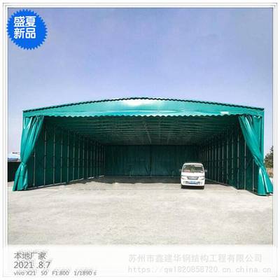 简易帐篷仓库 活动雨棚电动 图片效果 襄阳
