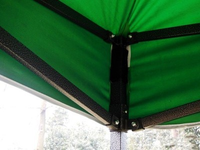 厂家直销2.5*2.5黑金刚折叠帐篷 优质展销与遮阳解决方案